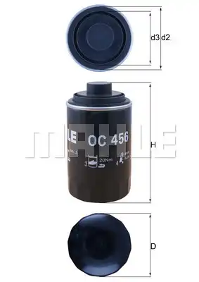 MAHLE OC 456