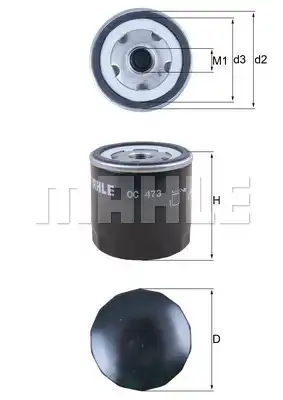 MAHLE OC 473