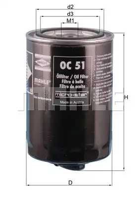 MAHLE OC 51 OF