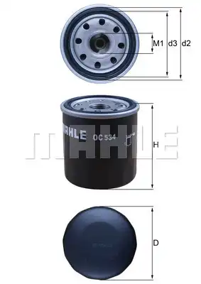 MAHLE OC 534