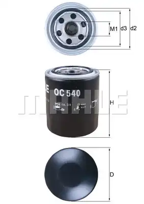 MAHLE OC 540