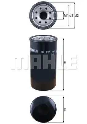 MAHLE OC 584
