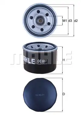 MAHLE OC 607