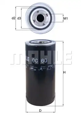 MAHLE OC 60