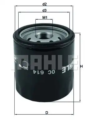 MAHLE OC 614