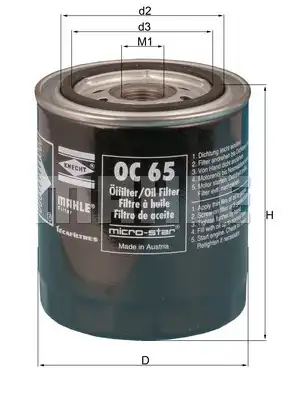 MAHLE OC 65