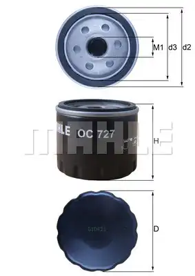 MAHLE OC 727
