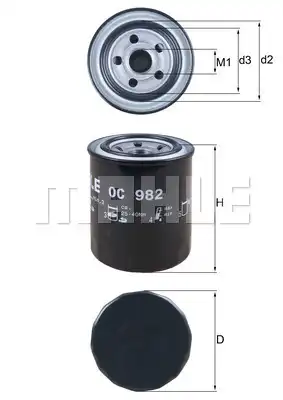 MAHLE OC 982