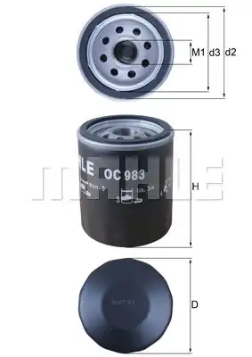 MAHLE OC 983