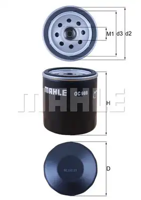MAHLE OC 988