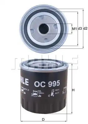 MAHLE OC 995