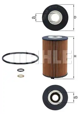 MAHLE OX 1158D