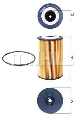 MAHLE OX 1161D
