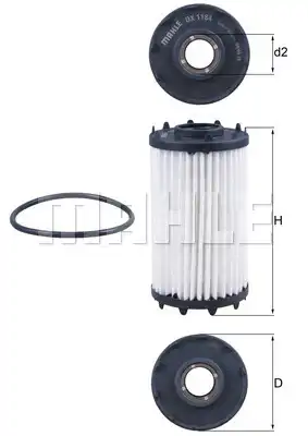 MAHLE OX 1184D