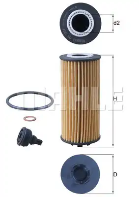 MAHLE OX 1238D
