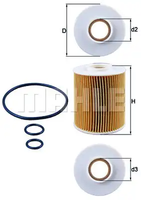 MAHLE OX 163/4D