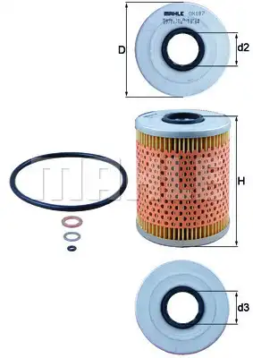 MAHLE OX 187D