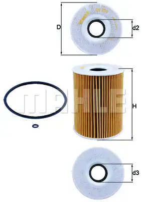 MAHLE OX 254D1