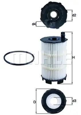 MAHLE OX 350/4D