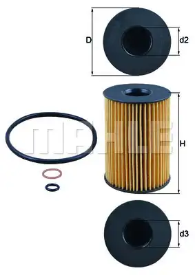 MAHLE OX 353/7D