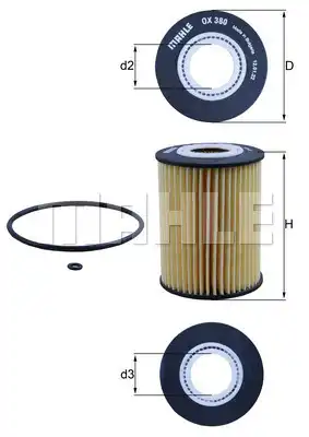 MAHLE OX 380D