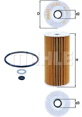 MAHLE OX 424D