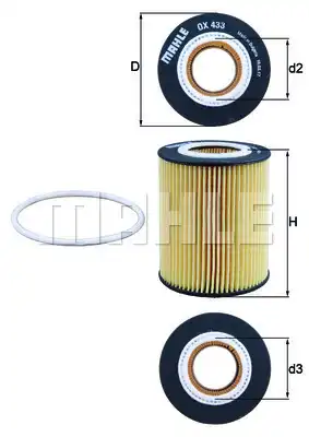 MAHLE OX 433D