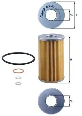 MAHLE OX 47D
