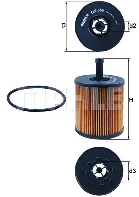 MAHLE OX 556D