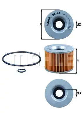 MAHLE OX 61D