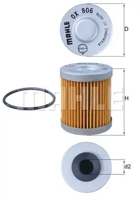 MAHLE OX 806D