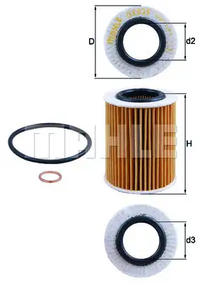 MAHLE OX 825D