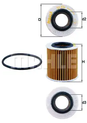 MAHLE OX 834D