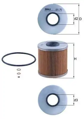 MAHLE OX 91D