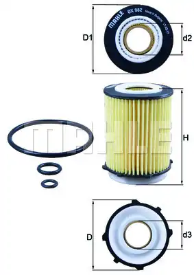 MAHLE OX 982D