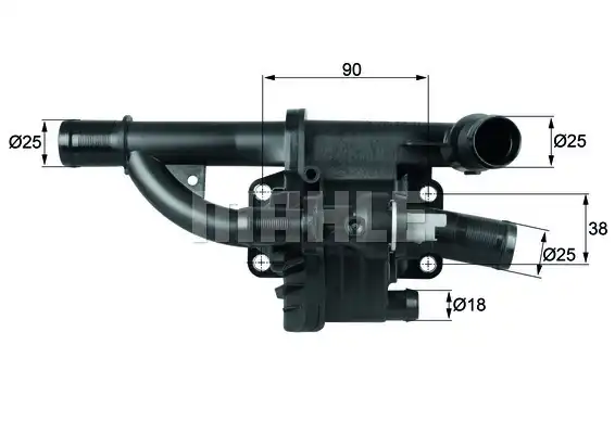 MAHLE TH 40 83