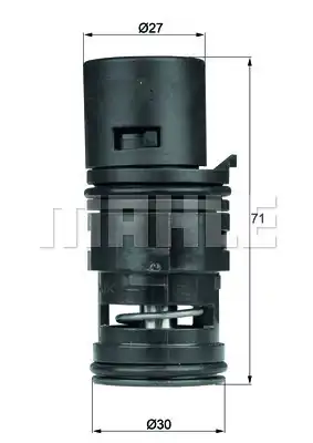 MAHLE TO 7 80