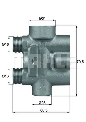 MAHLE TO 9 75