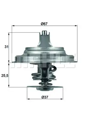 MAHLE TX 25 80D