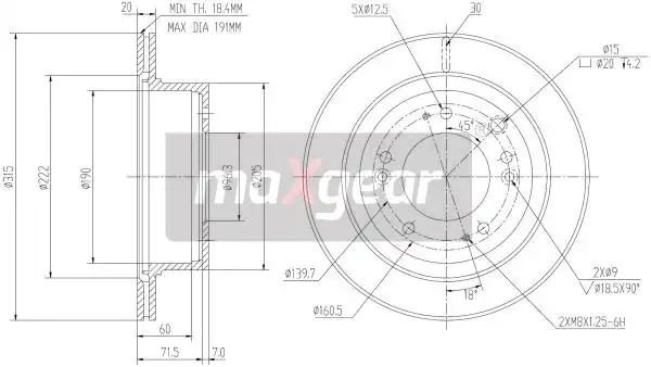 MAXGEAR 19-2372
