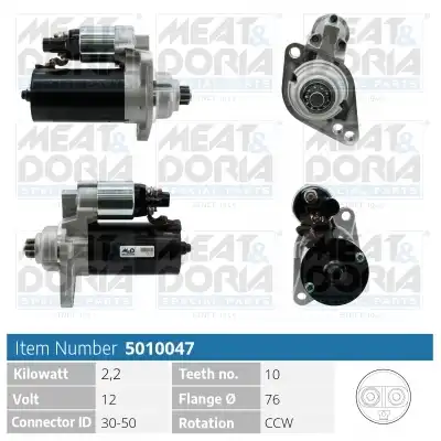 MEAT & DORIA 5010047