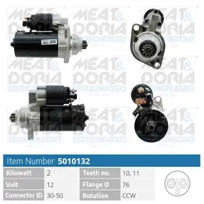 MEAT & DORIA 5010132
