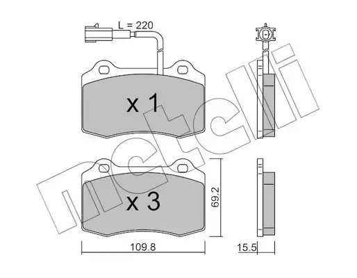 METELLI 22-0251-7