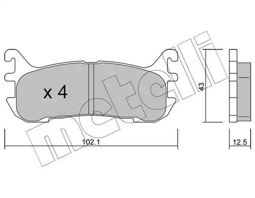 METELLI 22-0393-0