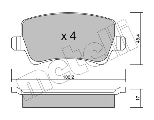 METELLI 22-0676-0