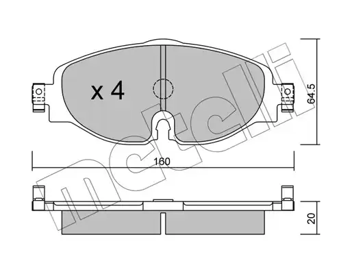 METELLI 22-0950-0
