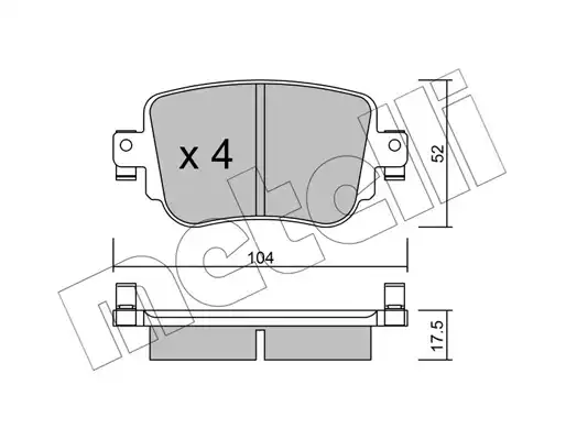 METELLI 22-0980-0