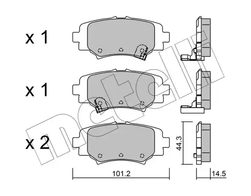 METELLI 22-0993-0