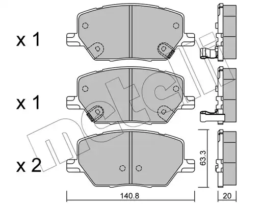 METELLI 22-1001-0