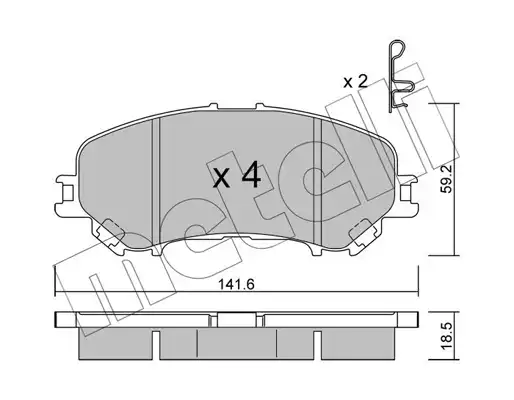 METELLI 22-1010-0